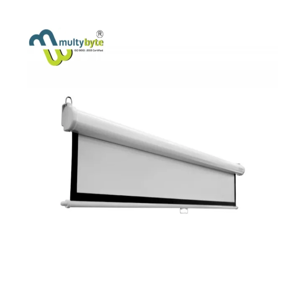 Multybyte Anti-Creased Self-Lock Projector Screen 6×8 120 view 3